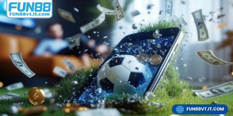 Kèo handicap 1/4 FUN88 giúp giảm bớt rủi ro so với các mức chấp sâu hơn